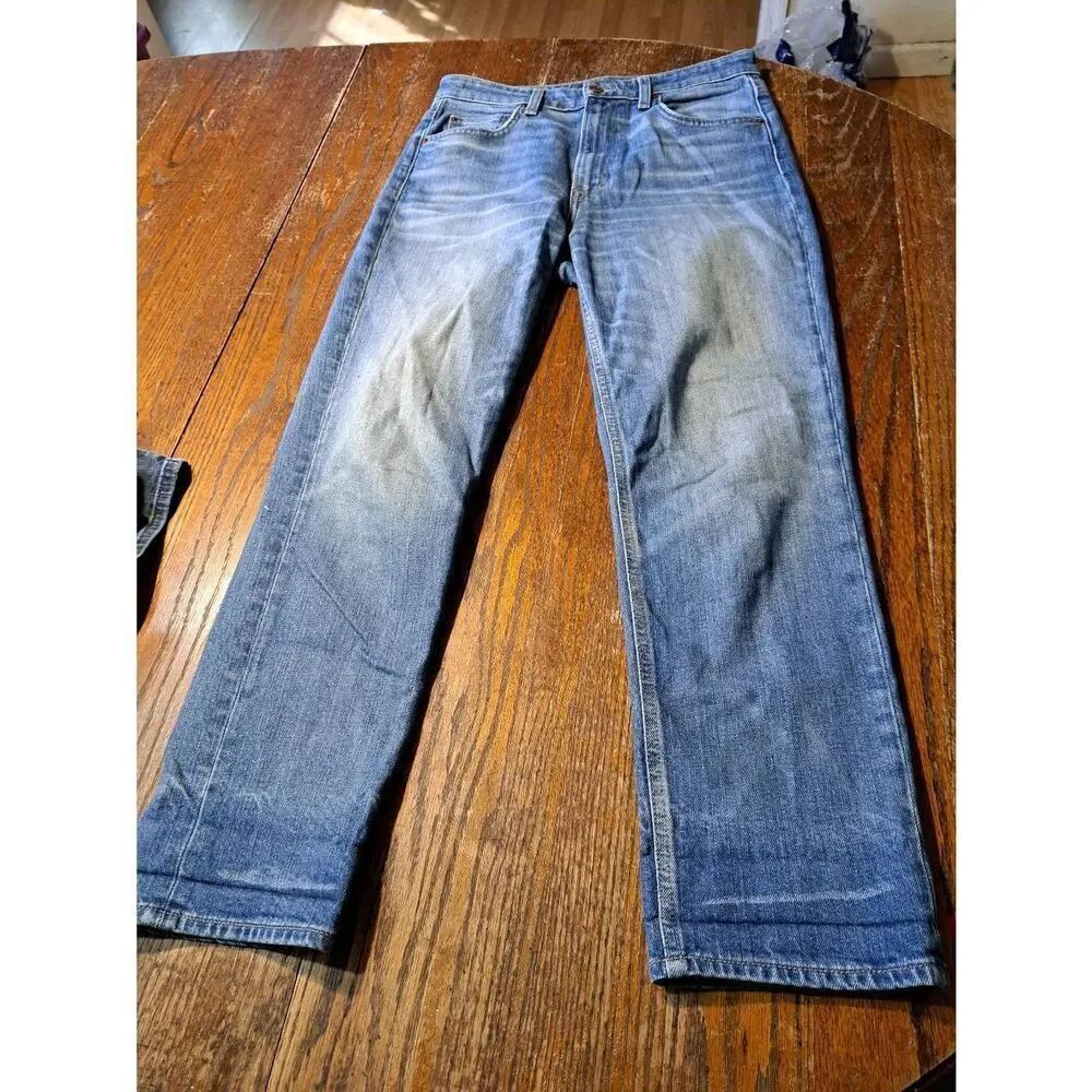 Size 4/27 Lucky Brand Lucky Pins Tapered Candiani Donna Denim Blue Jeans